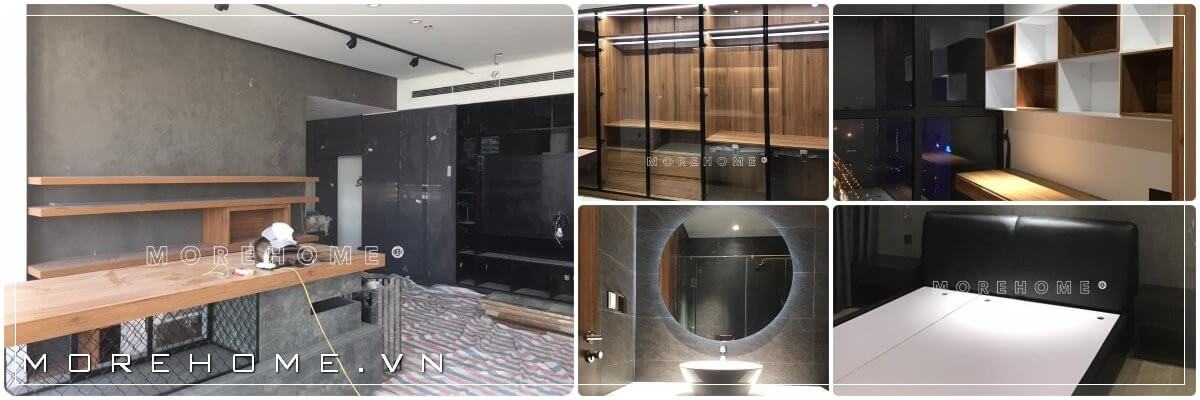  Thi công nội thất căn hộ chung cư monachy